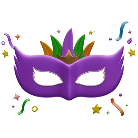 Party Eye Mask  3D Icon