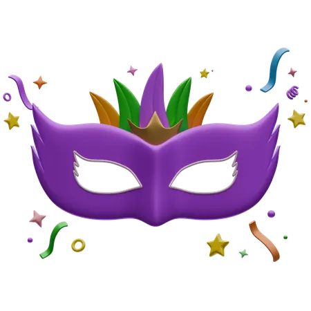 Party Eye Mask  3D Icon