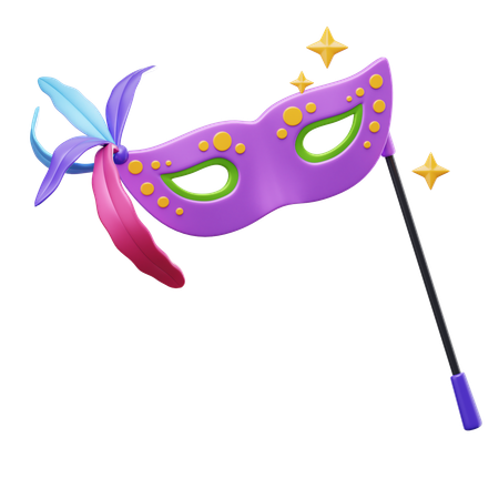 Party Eye Mask  3D Icon