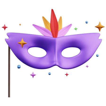 Party Eye Mask  3D Icon