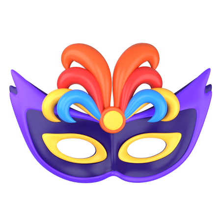 Party Eye Mask  3D Icon