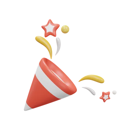 Partyfeuerwerk  3D Icon