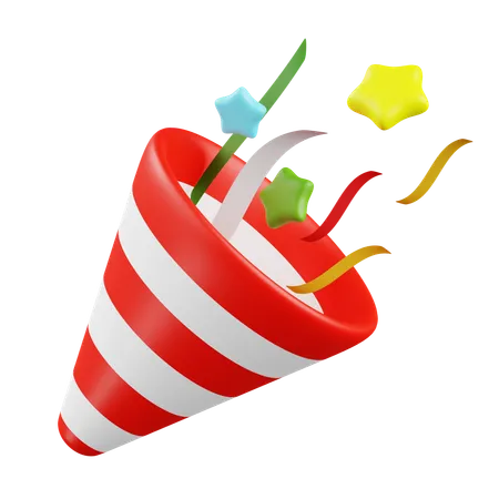 Party Firecrackers  3D Icon
