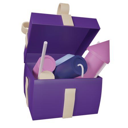 Party Firework  3D Icon