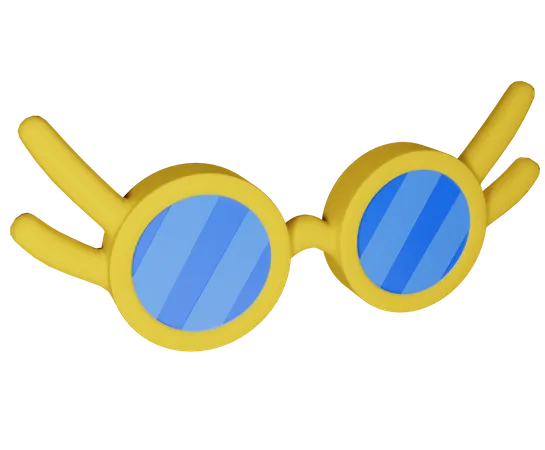 Party Goggles 3D Icon