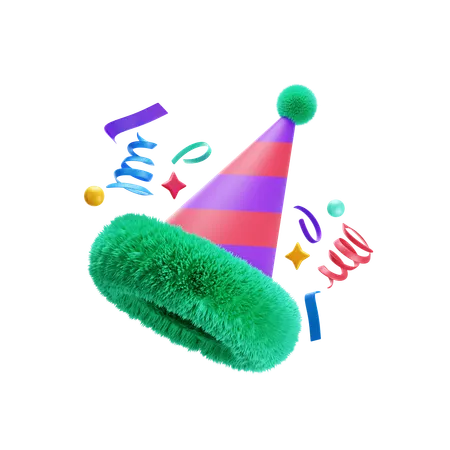 Party hat  3D Icon