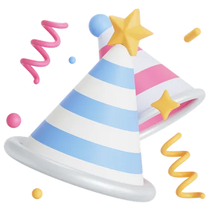 Party hat  3D Icon