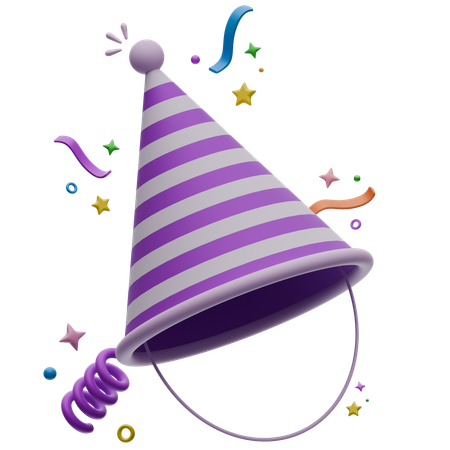 Party Hat  3D Icon