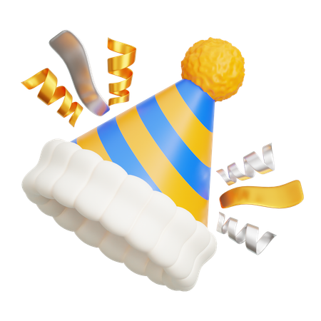 Party Hat  3D Icon