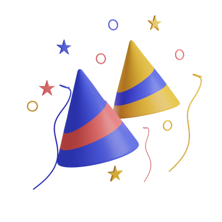 Party hat  3D Icon