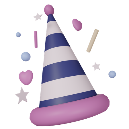 Party Hat  3D Icon