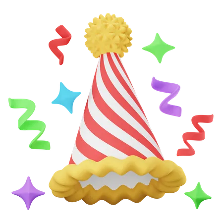 Party Hat  3D Icon