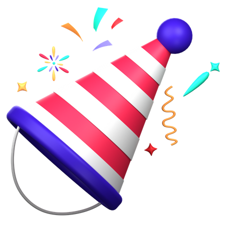 Party Hat  3D Icon