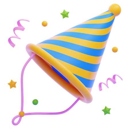 Party Hat  3D Icon