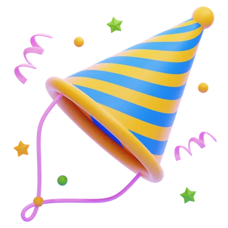 Party Hat  3D Icon