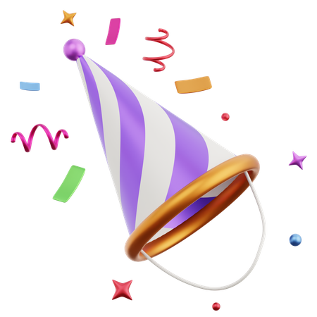 Party Hat  3D Icon