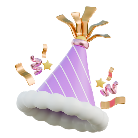 Party Hat  3D Icon