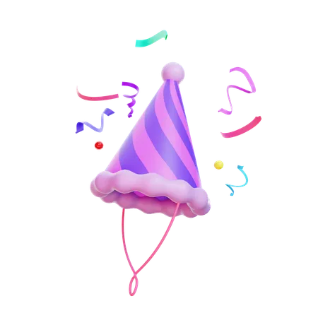 Party Hat  3D Icon