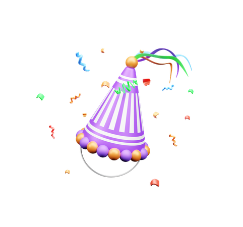 Party Hat  3D Icon