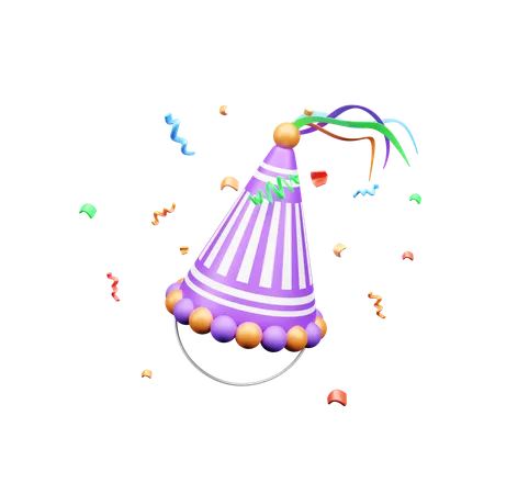 Party Hat  3D Icon