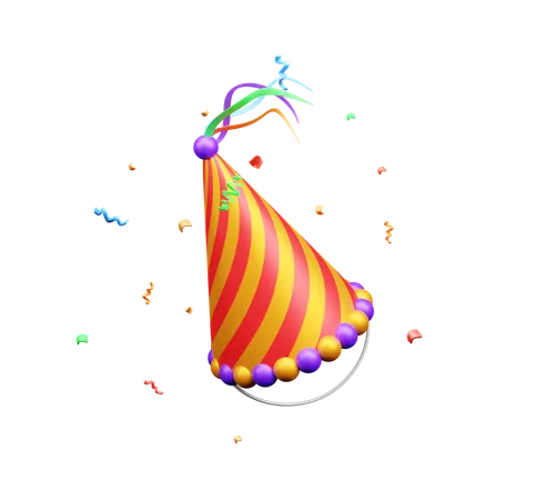 Party Hat  3D Icon