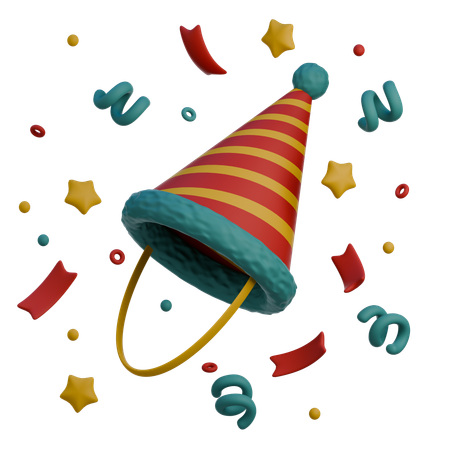 Party Hat  3D Icon