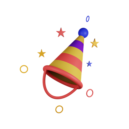 Party Hat  3D Icon