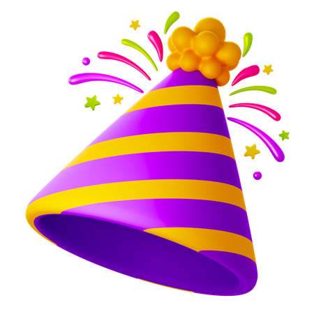 Party Hat  3D Icon
