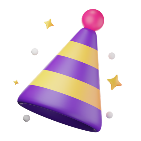 Party Hat  3D Illustration