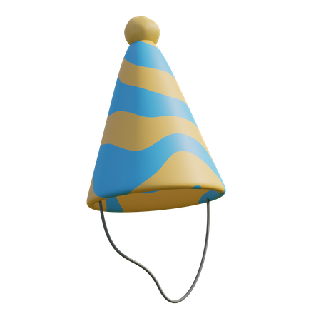 Party Hat  3D Illustration