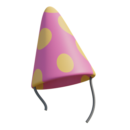 Party Hat  3D Illustration