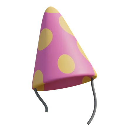 Party Hat  3D Illustration