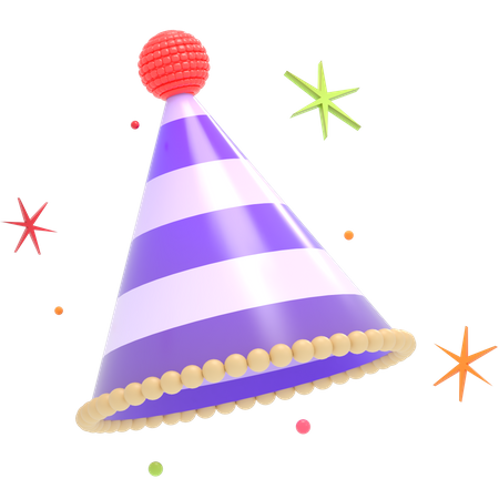 Party Hat  3D Illustration