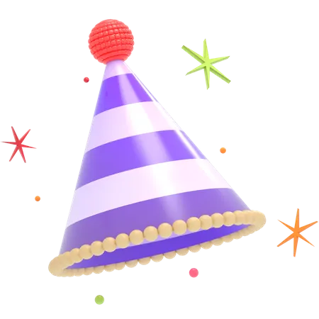 Party Hat  3D Illustration