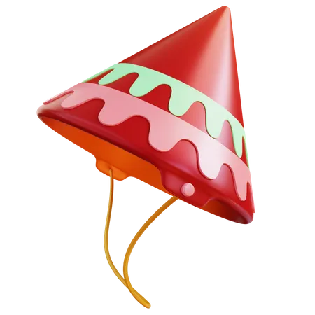 Party Hat 3D Illustration