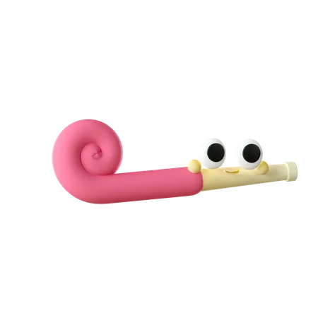 Party Horn  3D Icon