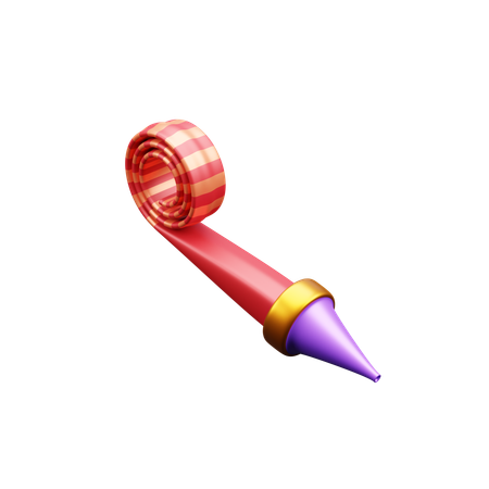 Party Horn  3D Icon