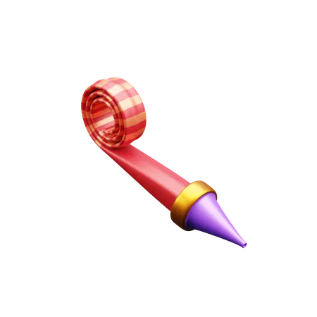 Party Horn  3D Icon