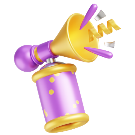 Party Horn  3D Icon