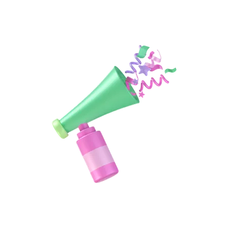 Party Horn  3D Icon