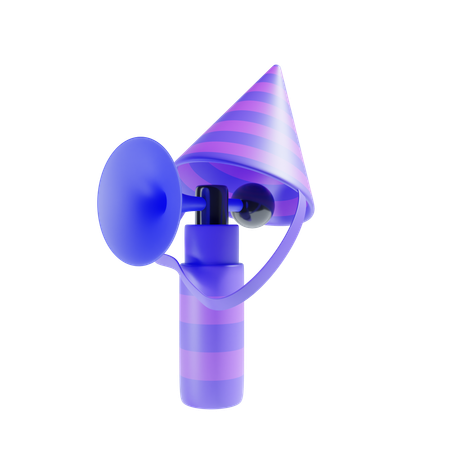 Party Horn  3D Icon