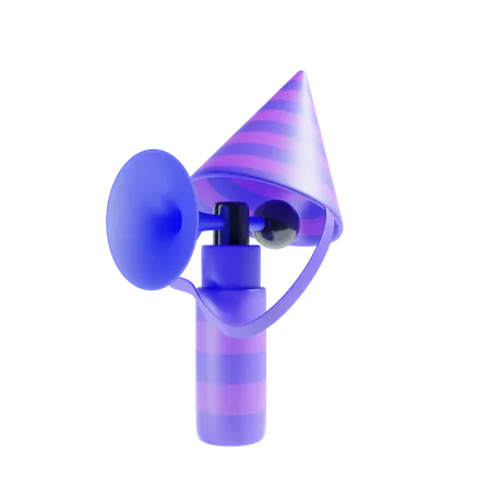 Party Horn  3D Icon