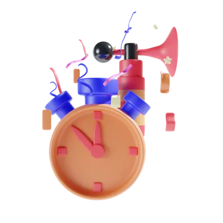 Party Horn  3D Icon