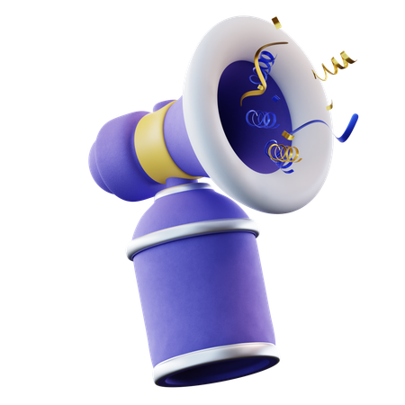 Party Horn  3D Icon