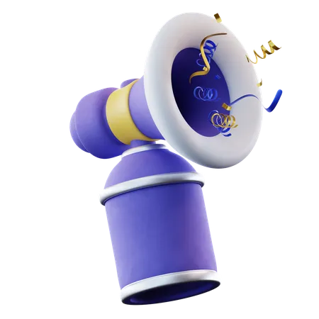 Party Horn  3D Icon