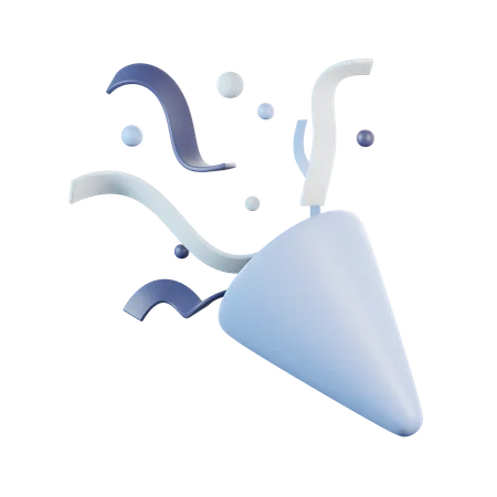 Party Horn  3D Icon