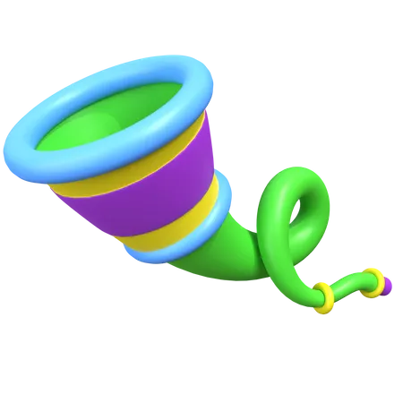 Party Horn  3D Icon