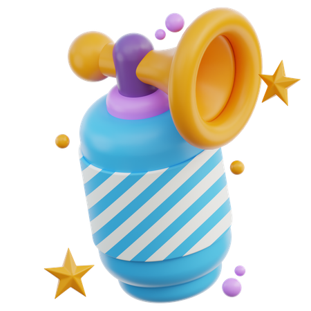 Party Horn  3D Icon