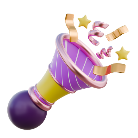 Party Horn  3D Icon