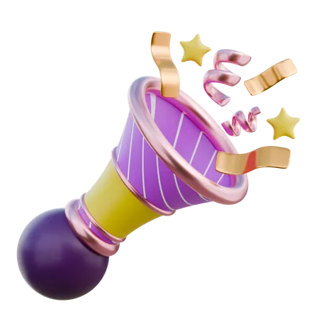 Party Horn  3D Icon